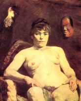 Тулуз Лотрек Большая Мария. Венера Монмартра. 1884г